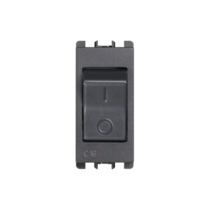 Interruttore Mccb, 1 Modulo, 1P+N C 16A, Nea, Antracite URMET 10505/16