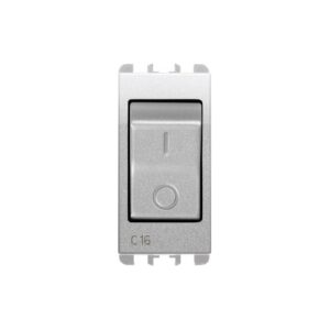 Interruttore Mccb, 1 Modulo, 1P+N C 16A, Nea, Alluminio URMET 10505/16AL