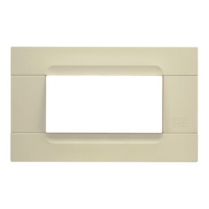 Placca 4 Moduli, Kàdra, Serie Antracite, Tecnopolimero, Avorio URMET 10804.AV
