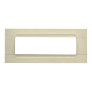 Placca 7 Moduli, Kàdra, Serie Antracite, Tecnopolimero, Avorio URMET 10807.AV