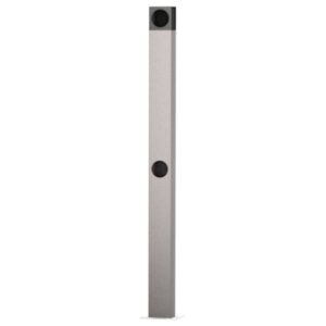 Colonnina In Alluminio Anodizzato Doppio Foro Altezza 105 CM SN152AA