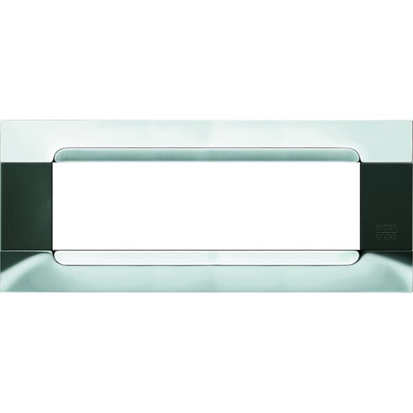 Placca Metallo Nickel 7 Moduli URMET 10907.90