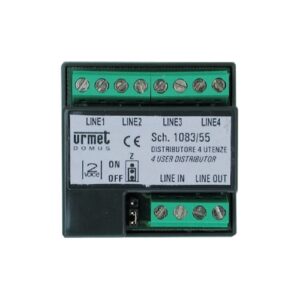 Distributore 4 Utenze, Sistema 2Voice URMET 1083/55