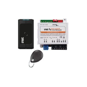 Kit Controllo Accessi Easy Door Controller Con Mini Lettore Di Prossimità Mifare, Bus 2 Fili URMET 1088/301
