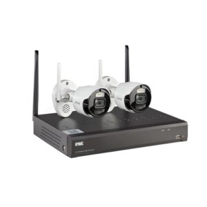 Kit Ip Wifi, Nvr 8Ch, Telecamere Wifi, 2M Con Effetto Deterrenza URMET 1098/820