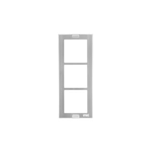 Cornice Coprifilomuro Con Telaio, 3 Moduli, Sinthesi S2 URMET 1148/63