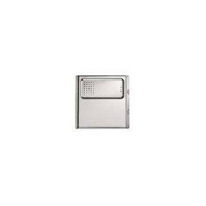 Frontale Per Posto Esterno, Sinthesi Steel, Senza Pulsanti URMET 1158/20