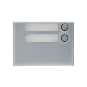 Frontale 2 Pulsanti, Alpha, Grigio URMET 1168/12G