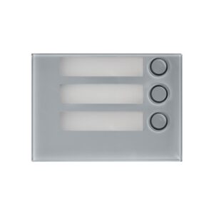 Frontale 3 Pulsanti, Alpha, Grigio URMET 1168/13G