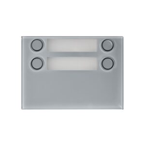 Frontale 4 Pulsanti Su 2 File, Alpha, Grigio URMET 1168/24G