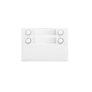 Frontale 4 Pulsanti Su 2 File, Alpha, Bianco URMET 1168/24W