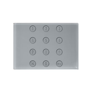Modulo Apriporta Tastiera Numerica, Alpha, Grigio URMET 1168/46G