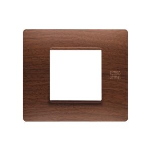 Placca 2 Moduli, Flexa, Tecnopolimero, Rovere URMET 11802.RV