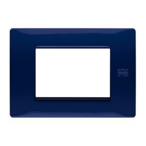 Placca 3 Moduli, Flexa, Tecnopolimero, Blu URMET 11803.BL