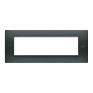 Placca 7 Moduli, Flexa, Tecnopolimero, Antracite Nea URMET 11807.AN