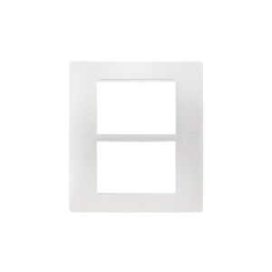 Placca 3+3 Moduli, Flexa, Tecnopolimero, Bianco Nea URMET 11823.BN
