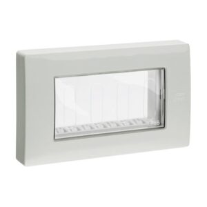 Coperchio Protetto, 4 Moduli, Grigio Ral 7035, Ip55, Nea URMET 12514.GR