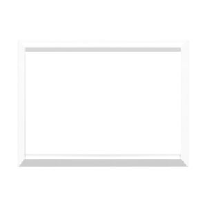 Cornice 3 Moduli, Expì, Per Placca In Metallo, Bianco Ghiaccio URMET 13000MB/3