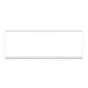 Cornice 6 Moduli ,Expì, Per Placca In Metallo, Bianco Ghiaccio URMET 13000MB/6