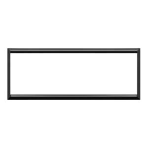 Cornice 6 Moduli, Expì, Per Placca In Metallo, Nero Lucido URMET 13000MN/6
