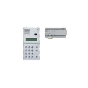 Kit Base Impianto Con Pulsantiera Sinthesi S2 E Alimentatore, Sistema 2Voice URMET 1783/703