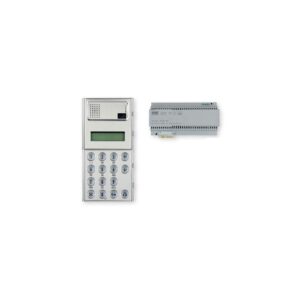 Kit Base Impianto, Sinthesi Steel, Tastiera E Display Con Rubrica, Sistema 2Voice URMET 1783/707