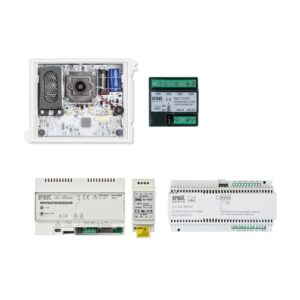 Kit Colonna Secondaria Video, Alpha, Con Callme Multiutenza, Sistema 2Voice URMET 1783/858