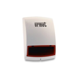 Sirena Autoalimentata Wireless Da Esterno Con Lampeggiante, 1058 URMET 201058/405