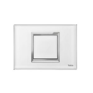 Trasmettitore A 1 Pulsante, Sistema Zigbee Yokis UpNea Expì Bianca, Per Scatole Da Incasso A 3 Moduli URMET 4820401