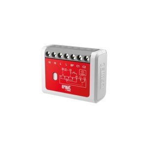 Modulo Relè Elettronico Passo Passo Temporizzabile, 1300W, Sistema Radio Up, Ad Incasso, Con Neutro URMET 4820406