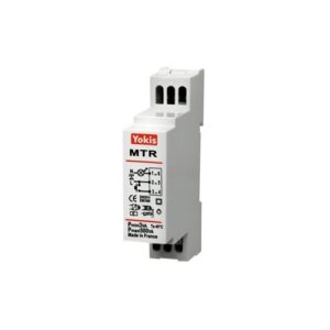 Modulo Relè Elettronico Passo-Passo Temporizzabile, 500W, Sistema Filare Da Barra Din, Senza Neutro URMET 5454060