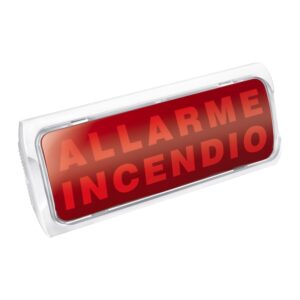 Dispositivo Di Segnalazione Sonora Di Allarme Incendi ELKRON TM24-B 80FH6800121