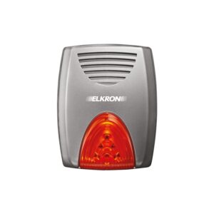 Coperchio Per Sirena Da Esterno Di Colore Grigio Metallizzato ELKRON CP800-G 80HP1L10111