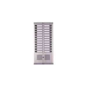 Frontale 24 Pulsanti Su 2 File, Predisposto Per Posto Esterno, Pulsantiera 925 URMET 925/224
