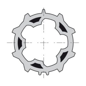 Adattatore Ruota Lt50 Tubo Zf54 SOMFY 9410423