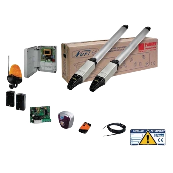 Kit Automazione Per Cancelli a Battente Con Astro 43 M.Q.B. FADINI 6643L Fuori Produzione Kit Automazione Per Cancelli a Battente Con Astro 43 M.Q.B. FADINI 6643L Fuori Produzione