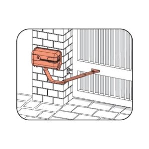 Kit Automazione Per Cancelli a Battente Aproli 280/700 Robusto FADINI 296L