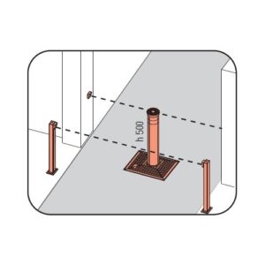 Dissuasore Completo Automatico A Scomparsa Coral 1050 FADINI 1060L