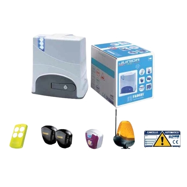 Kit Automazione Per Cancelli Scorrevoli 624 FADINI 624VL 24v 400Kg Kit Automazione Per Cancelli Scorrevoli 624 FADINI 624VL 24v 400Kg