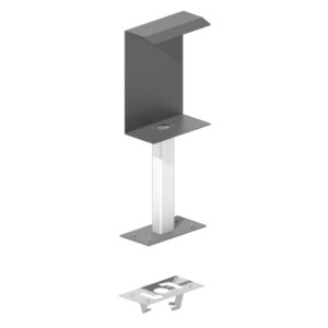 Supporto Colonnina Per Quadro Scheda Centrale Comando PIZERO AC01-200 V