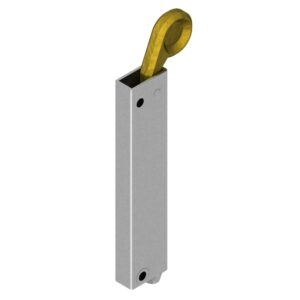 Blocca Anta Meccanico In Accaio Inox PIZERO AC03-100 Per Cancello Ante Battenti