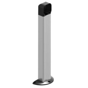 Colonnina In Alluminio H 1000Mm 100Cm Per Selettore Fotocellula Da Incasso PIZERO CLN8-100 2