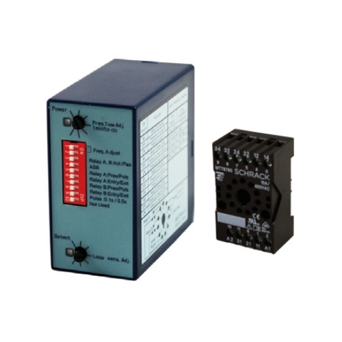 Rilevatore Magnetico 12V 24V Bicanale 2 Canali PIZERO RM-590B Per Cavo Spira Magnetica Rilevatore Magnetico 12V 24V Bicanale 2 Canali PIZERO RM-590B Per Cavo Spira Magnetica