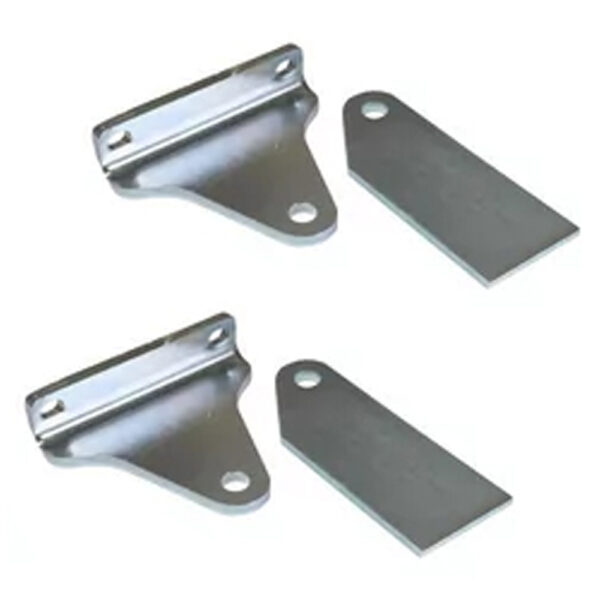 Confezione Set 2 Coppie Staffe Per G-BAT GBAT MISTRAL Ricambio GENIUS 6020083