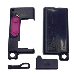 Guscio Trasmettitore Telecomando Radiocomando Top-432S CAME 119RIR078 2 Tasti Fucsia Ricambio