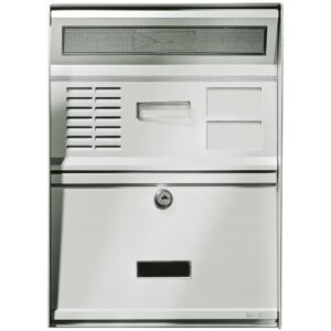 Targa Portalettere 1 Pulsante Alluminio VIMAR 2550/301