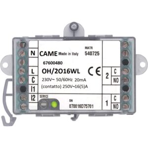 Modulo 2 Uscite Digitali Radio CAME BPT OH/2O16WL 67600480