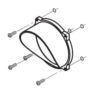 Parasole Per Semafori Con Viti FADINI 34453 Ricambio Originale