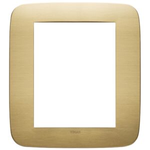 Placca Round 8M Ottone Spazzolato VIMAR 19698.12.01