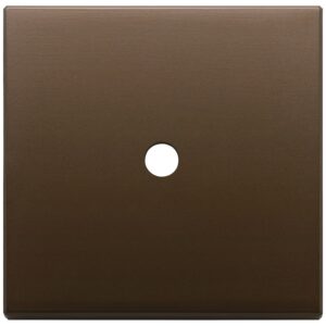 Placca 2Mx1 Tondo Bronzo Scuro Spazz. VIMAR 22682.RN.1.12
